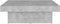vidaXL - Salontafel - 90x90x28 - cm - bewerkt - hout - betongrijs