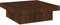 vidaXL - Salontafel - 90x90x28 - cm - bewerkt - hout - bruin - eikenkleur