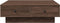 vidaXL - Salontafel - 90x90x28 - cm - bewerkt - hout - bruin - eikenkleur