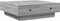 vidaXL - Salontafel - 90x90x28 - cm - bewerkt - hout - grijs - sonoma - eikenkleurig