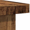 vidaXL - Salontafel - 90x90x28 - cm - bewerkt - hout - oud - houtkleurig