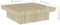 vidaXL - Salontafel - 90x90x28 - cm - bewerkt - hout - sonoma - eikenkleurig
