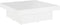 vidaXL - Salontafel - 90x90x28 - cm - bewerkt - hout - wit