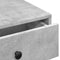 vidaXL - Salontafel - 90x90x28 - cm - spaanplaat - betongrijs