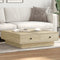 vidaXL - Salontafel - 90x90x28 - cm - spaanplaat - sonoma - eikenkleurig
