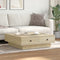 vidaXL - Salontafel - 90x90x28 - cm - spaanplaat - sonoma - eikenkleurig