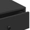 vidaXL - Salontafel - 90x90x28 - cm - spaanplaat - zwart
