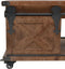 vidaXL - Salontafel - 91x51x38 - cm - massief - vurenhout - bruin