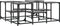 vidaXL - Salontafel - 91x91x40 - cm - bewerkt - hout - grijs - sonoma - eikenkleurig