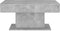 vidaXL - Salontafel - 96x50x45 - cm - bewerkt - hout - betongrijs