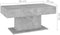 vidaXL - Salontafel - 96x50x45 - cm - bewerkt - hout - betongrijs