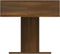 vidaXL - Salontafel - 96x50x45 - cm - bewerkt - hout - bruin - eikenkleur