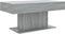 vidaXL - Salontafel - 96x50x45 - cm - bewerkt - hout - grijs - sonoma - eikenkleurig