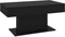 vidaXL - Salontafel - 96x50x45 - cm - bewerkt - hout - zwart