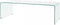 vidaXL - Salontafel - 98x45x30 - cm - gehard - glas - transparant
