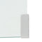 vidaXL - Salontafel - 98x45x30 - cm - gehard - glas - transparant
