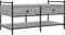 vidaXL - Salontafel - 99x50x50 - cm - bewerkt - hout - grijs - sonoma - eikenkleurig