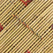 vidaXL - Salontafel - achthoekig - met - chindi - details - bamboe - meerkleurig