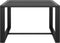 vidaXL - Salontafel - aluminium - antraciet