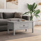 vidaXL - Salontafel - BODO - 100x55x46 - cm - massief - grenenhout - grijs