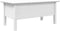 vidaXL - Salontafel - BODO - 100x55x46 - cm - massief - grenenhout - wit