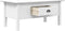 vidaXL - Salontafel - BODO - 100x55x46 - cm - massief - grenenhout - wit