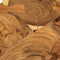 vidaXL - Salontafel - boomstam - (55-60)x40 - cm - massief - acaciahout