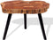 vidaXL - Salontafel - boomstam - (55-60)x40 - cm - massief - acaciahout