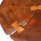 vidaXL - Salontafel - boomstam - (55-60)x40 - cm - massief - acaciahout