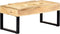 vidaXL - Salontafel - cassettestijl - 100x52x45 - cm - massief - mangohout
