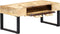 vidaXL - Salontafel - cassettestijl - 100x52x45 - cm - massief - mangohout
