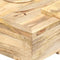 vidaXL - Salontafel - cassettestijl - 100x52x45 - cm - massief - mangohout
