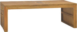 vidaXL - Salontafel - Erosion - 110x35x38 - cm - massief - teakhout