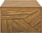vidaXL - Salontafel - Erosion - 110x35x38 - cm - massief - teakhout