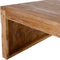 vidaXL - Salontafel - Erosion - 110x35x38 - cm - massief - teakhout