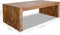 vidaXL - Salontafel - Erosion - 110x35x38 - cm - massief - teakhout