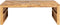 vidaXL - Salontafel - Erosion - 110x35x38 - cm - massief - teakhout