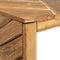 vidaXL - Salontafel - Erosion - 110x35x38 - cm - massief - teakhout