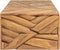 vidaXL - Salontafel - Erosion - 110x35x38 - cm - massief - teakhout
