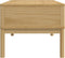vidaXL - Salontafel - FLORO - 99x55,5x45 - cm - massief - grenenhout - wasbruin