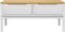 vidaXL - Salontafel - FLORO - 99x55,5x45 - cm - massief - grenenhout - wit