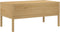 vidaXL - Salontafel - FLORO - 99x55,5x45 - cm - massief - grenenhout - wasbruin