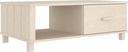 vidaXL - Salontafel - HAMAR - 100x55x35 - cm - massief - grenenhout - honingbruin