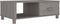 vidaXL - Salontafel - HAMAR - 100x55x35 - cm - massief - grenenhout - lichtgrijs