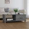 vidaXL - Salontafel - HAMAR - 100x55x35 - cm - massief - grenenhout - donkergrijs
