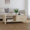 vidaXL - Salontafel - HAMAR - 100x55x35 - cm - massief - grenenhout - honingbruin