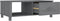 vidaXL - Salontafel - HAMAR - 100x55x35 - cm - massief - grenenhout - donkergrijs
