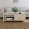 vidaXL - Salontafel - HAMAR - 100x55x35 - cm - massief - grenenhout - honingbruin