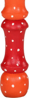 vidaXL - Salontafel - handbeschilderd - massief - mangohout - oranje