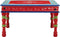 vidaXL - Salontafel - handbeschilderd - massief - mangohout - rood